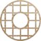 Ekena Millwork O'Neal Wood Fretwork Pierced Ceiling Medallion, Red Oak, 18"OD x 6 1/2"ID x 1/4"T CMWP18X18X0250ONRO - alternate 1